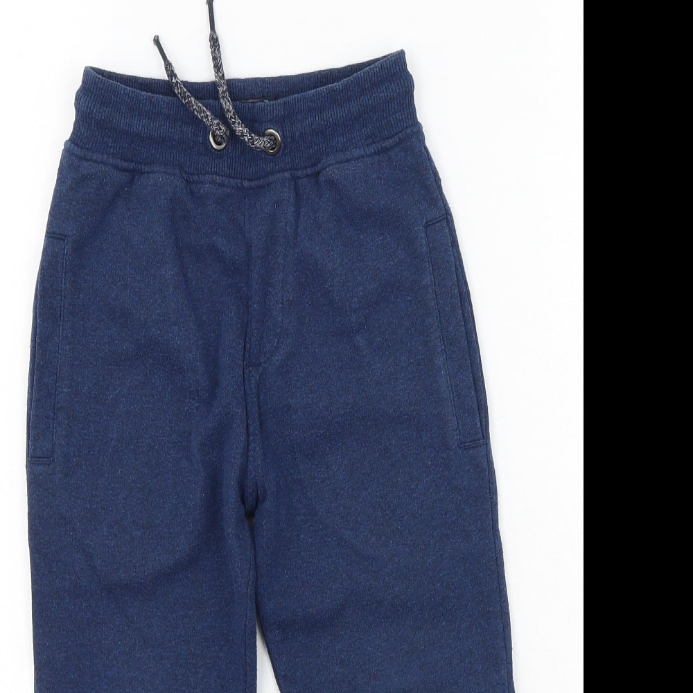 NEXT Boys Blue  Cotton Jogger Trousers Size 6 Years  Regular
