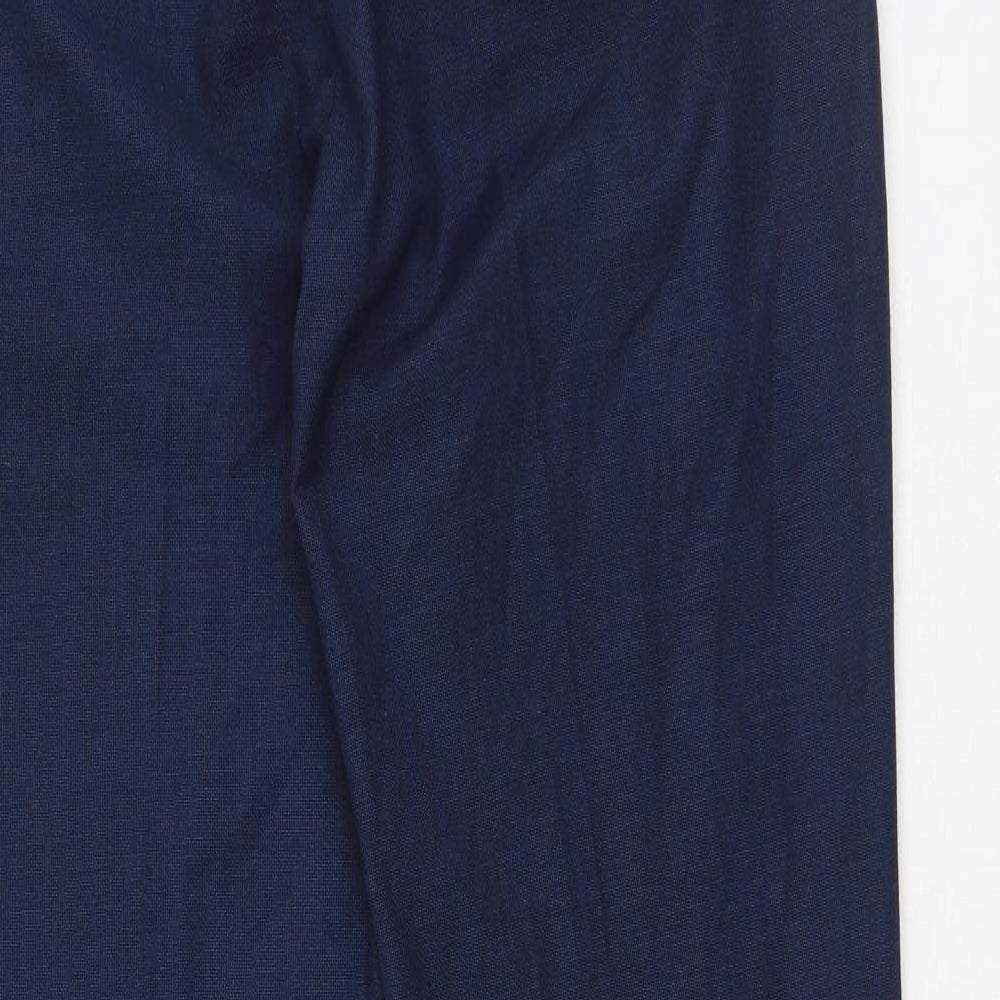 Cedar Wood State Mens Blue  Polyester Trousers  Size 38 L32 in Regular
