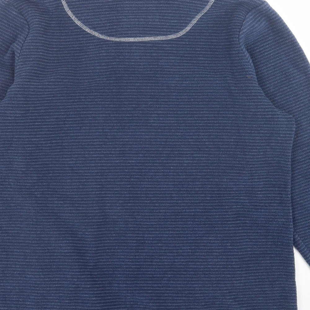 Weird Fish Womens Blue   Jacket  Size 14  Zip