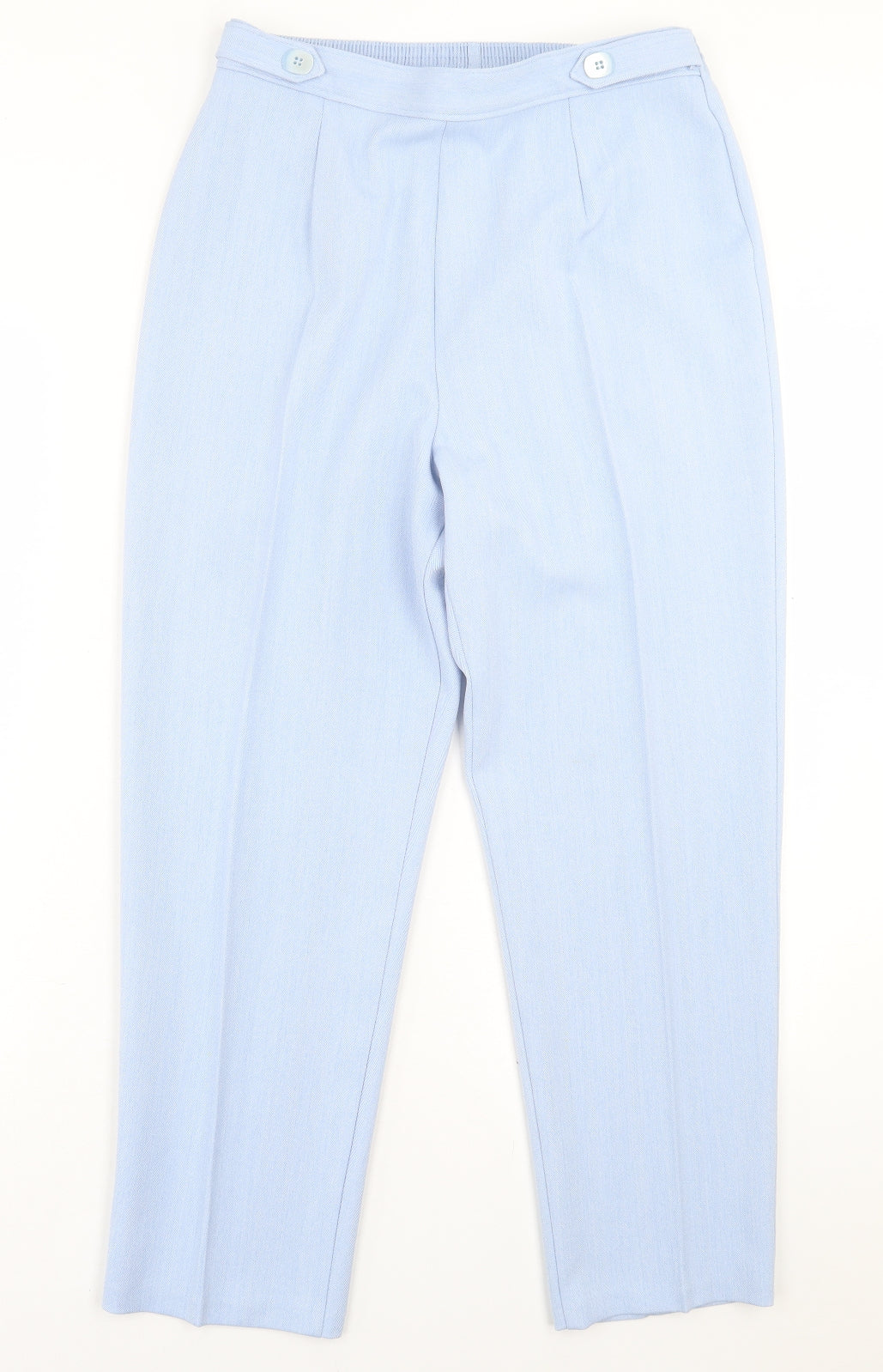 Berkertex Womens Blue  Polyester Trousers  Size 12 L26 in Regular