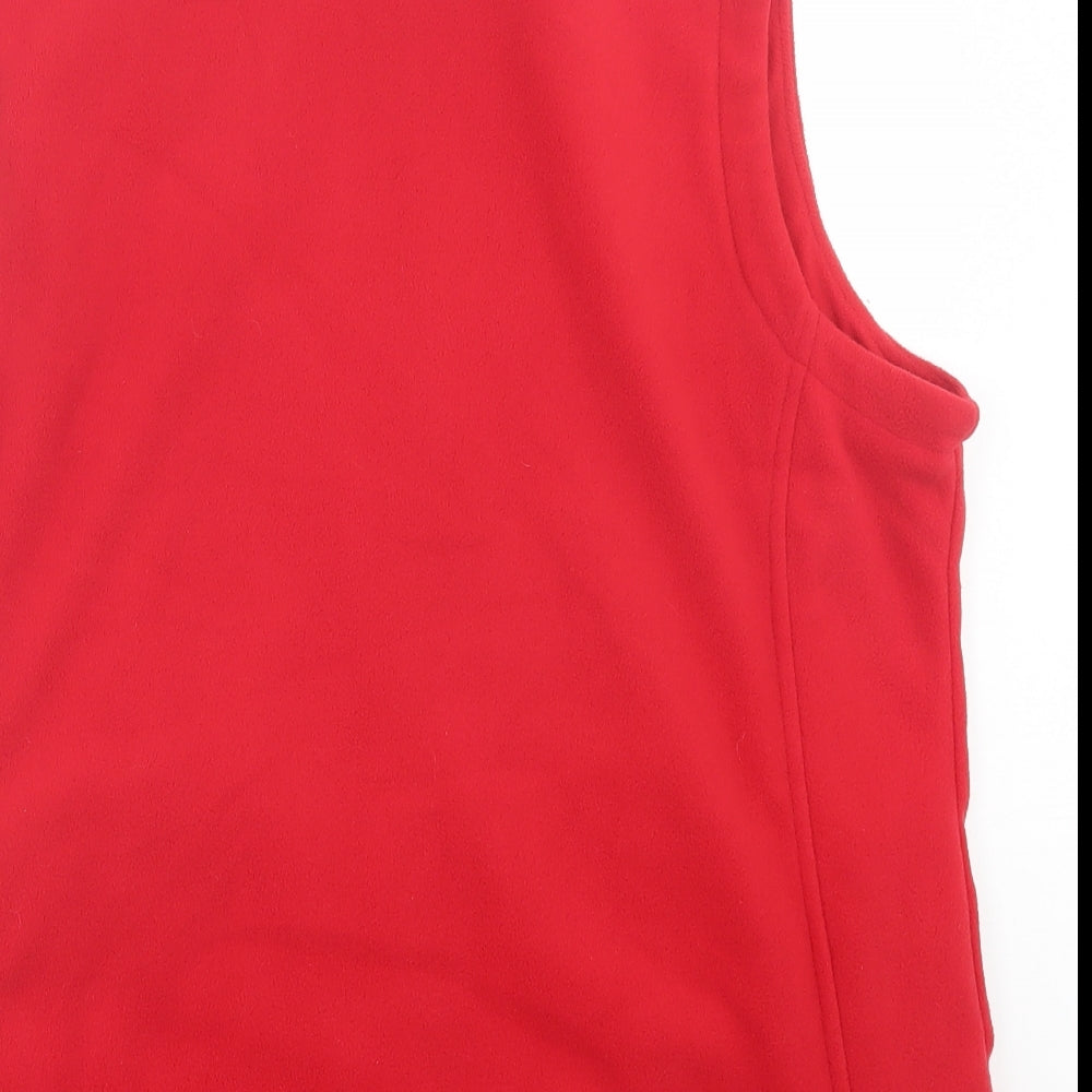 Regatta Womens Red   Gilet Jacket Size 18  Zip