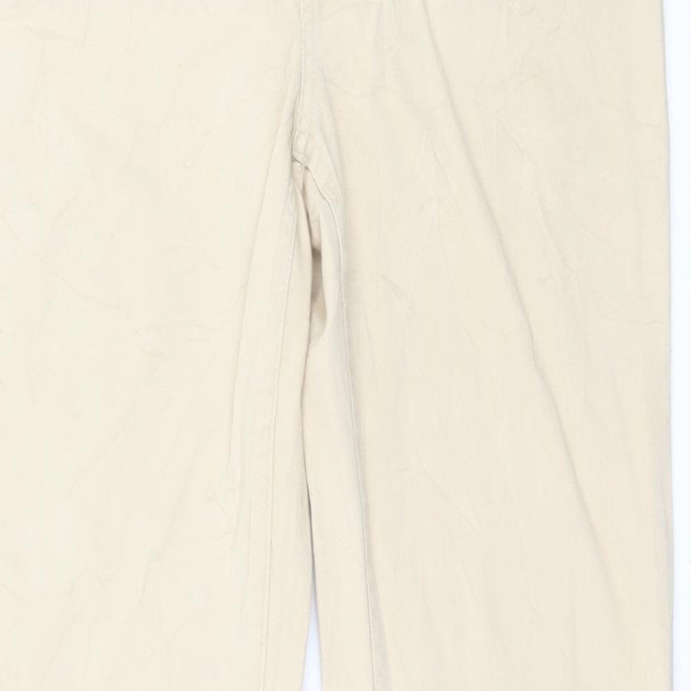 Ralph Lauren Womens Beige  Camel Bootcut Jeans Size 29 in L32 in Regular Button