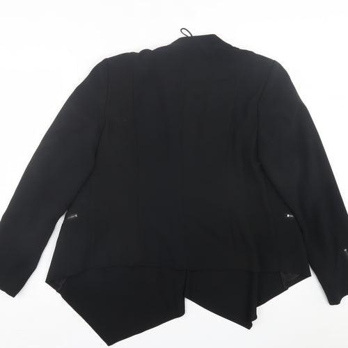 Marks and Spencer Womens Black   Jacket Blazer Size 14