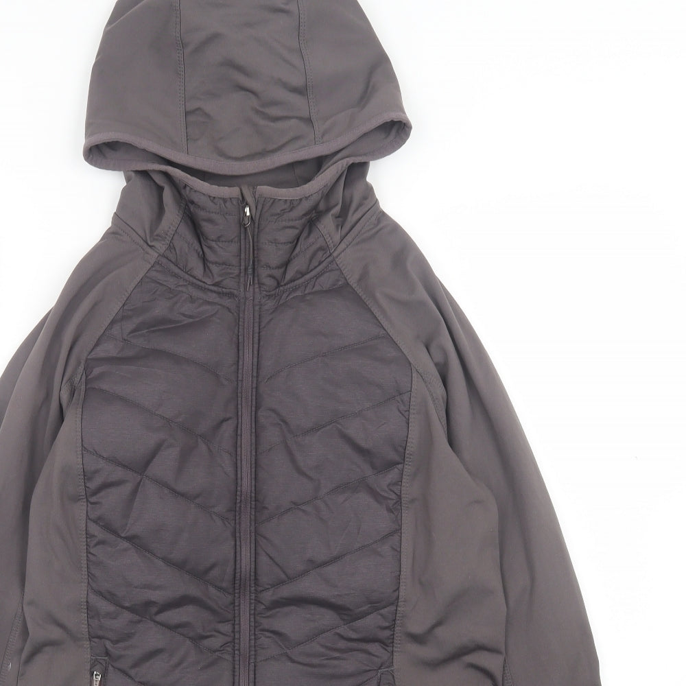 H&M Womens Grey   Jacket  Size M  Zip