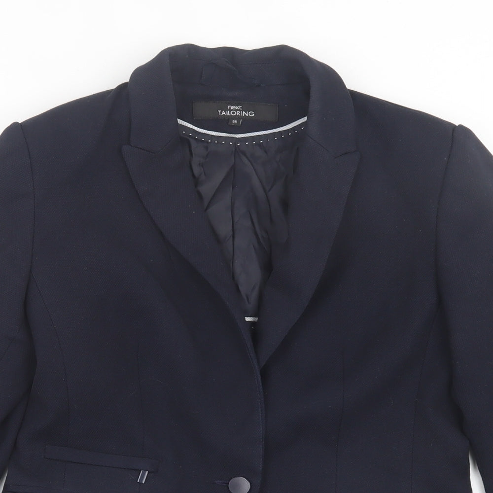 NEXT Womens Blue   Jacket Blazer Size 8  Button