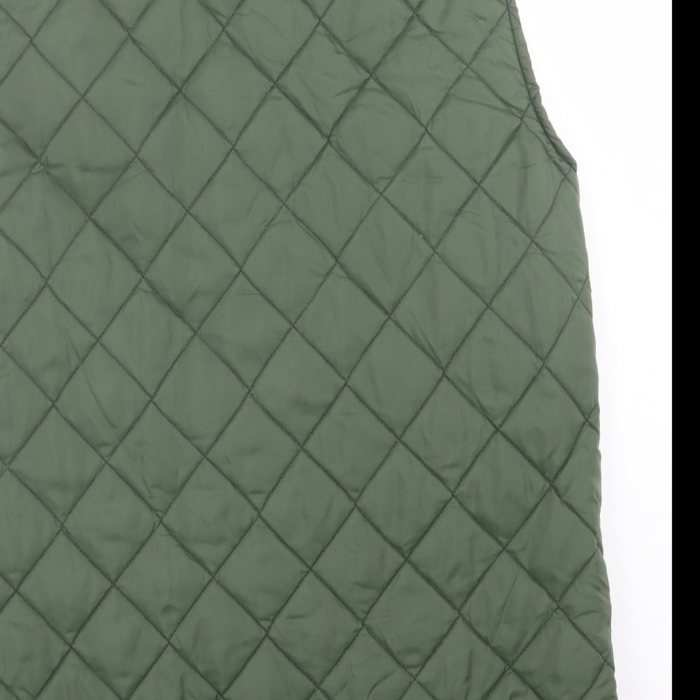 St Berrard Mens Green   Gilet Jacket Size L  Button