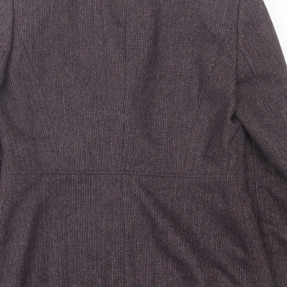 Per Una Womens Purple   Jacket Blazer Size 10  Button