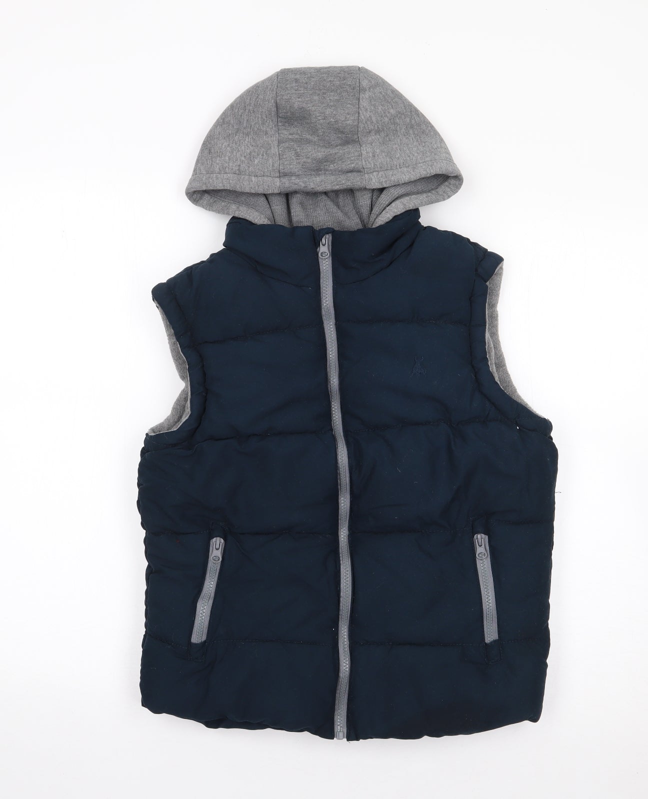 Primark Boys Blue   Gilet Jacket Size 12-13 Years  Zip