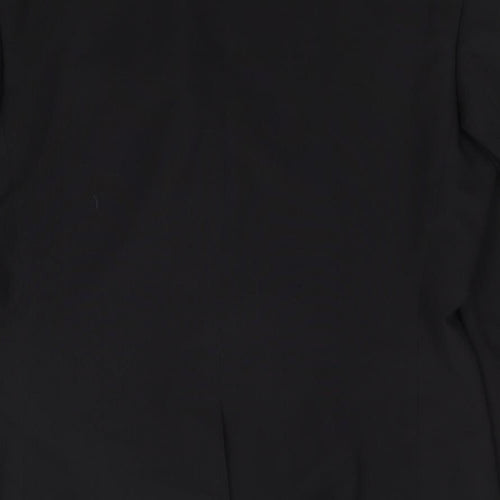 Matalan Mens Black  Polyester Jacket Suit Jacket Size 44