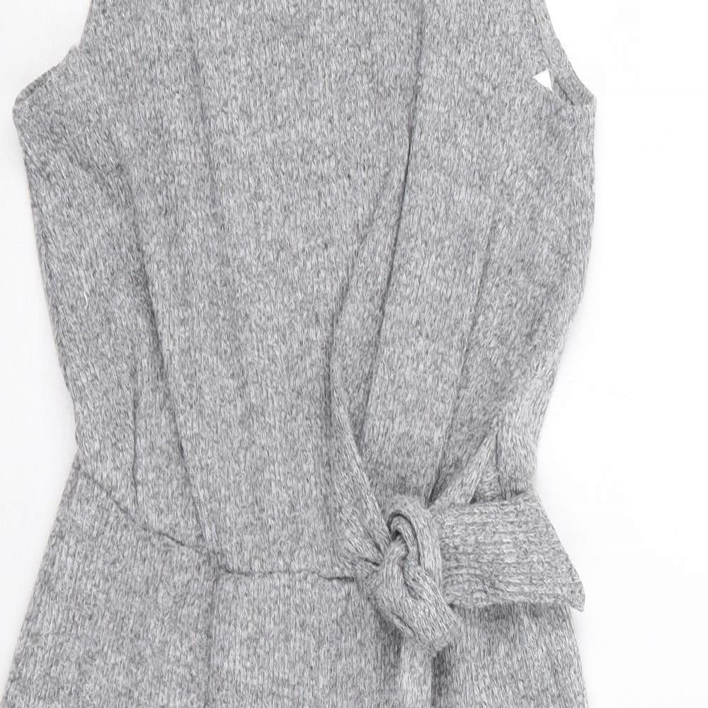 Primark  Girls Grey  Polyester Jumpsuit One-Piece Size 8-9 Years  Pullover