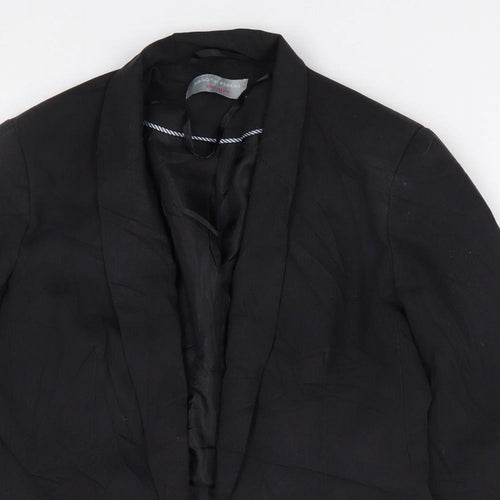 Dorothy Perkins Womens Grey  Polyester Jacket Blazer Size 8