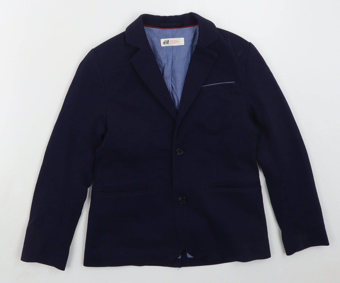 H&M Boys Blue   Jacket  Size 9 Years  Button