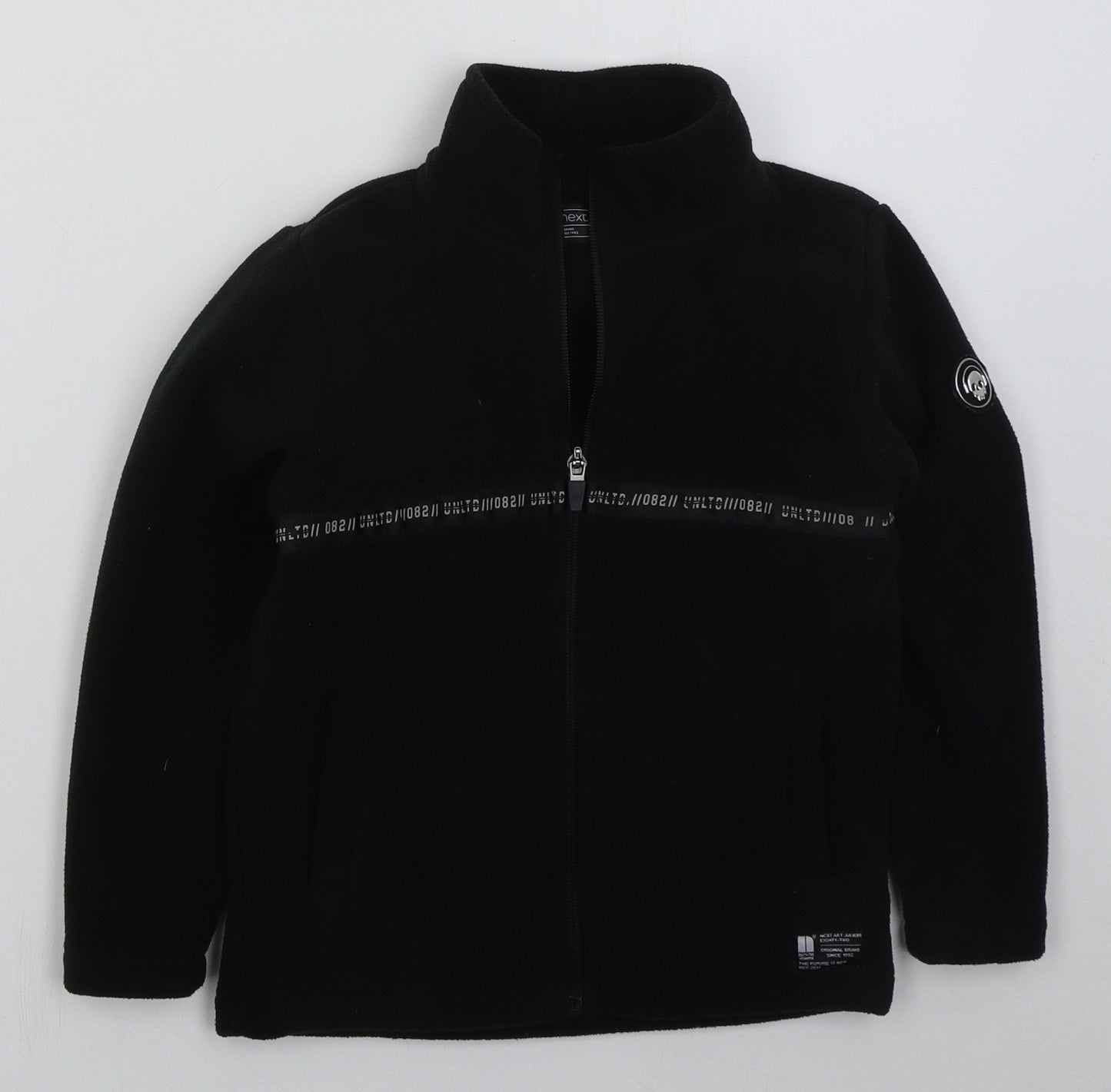 NEXT Boys Black   Jacket  Size 5 Years  Zip