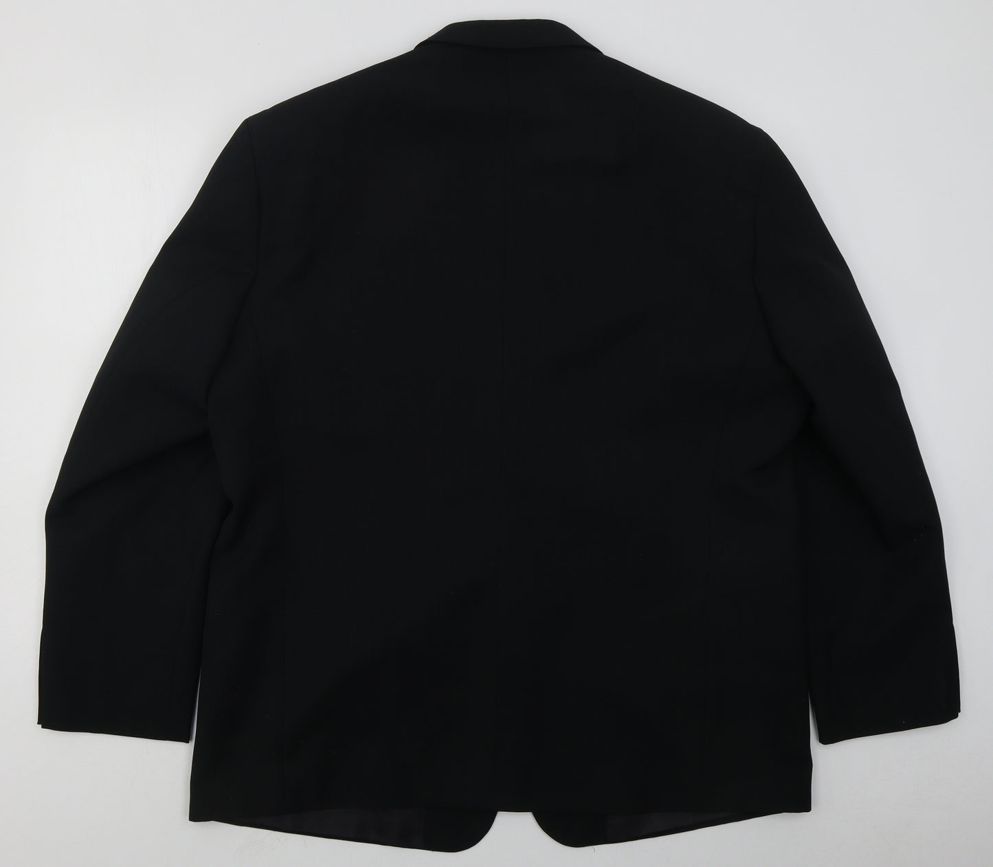 Westbrook Mens Black  Polyester Jacket Suit Jacket Size 46