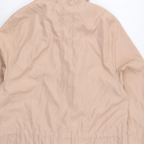 Primark Womens Pink   Anorak Coat Size 10  Zip
