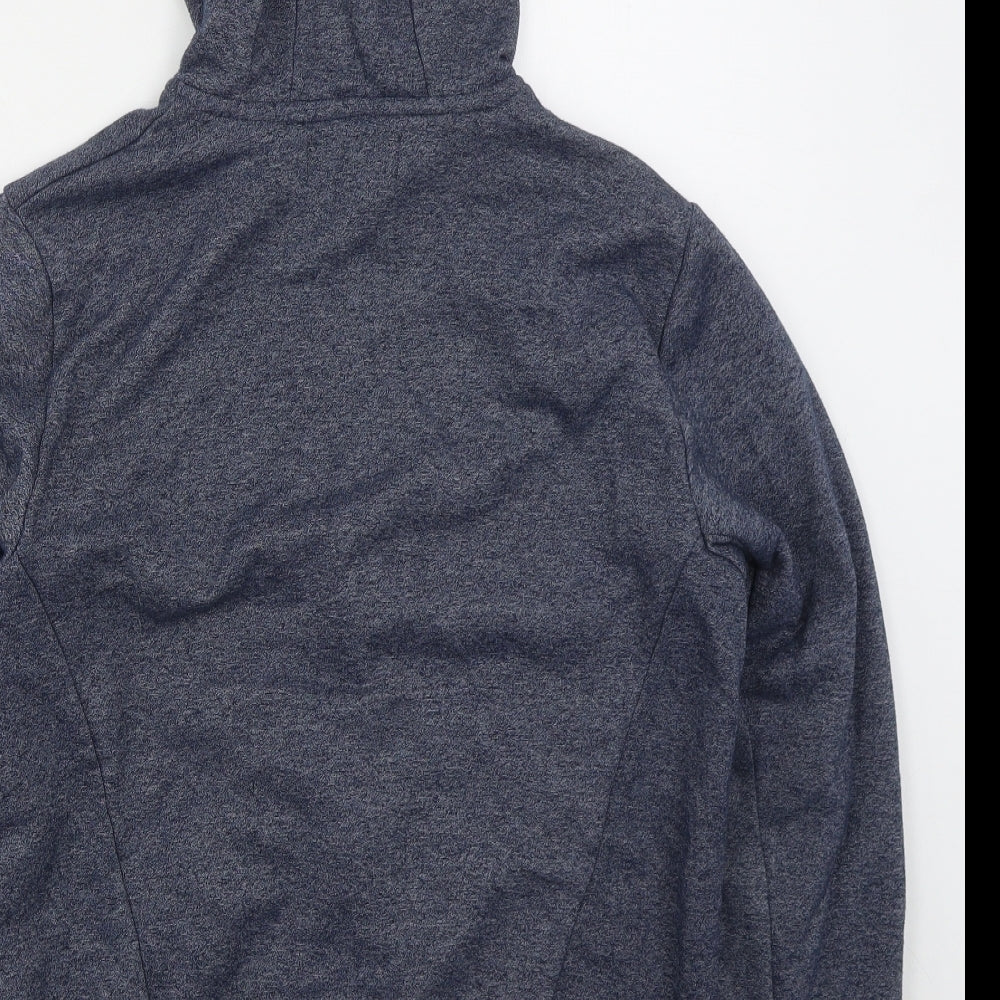 Primark Mens Blue  Cotton Full Zip Hoodie Size S   - Local Supply East Range