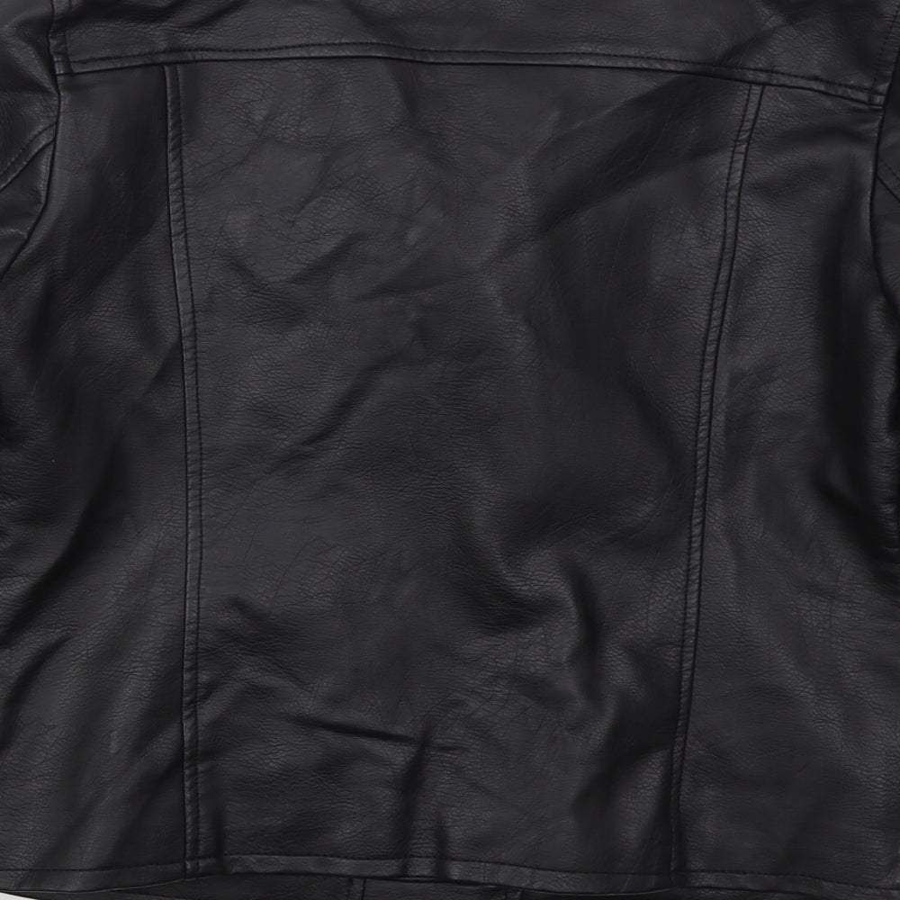Papaya Womens Black   Jacket  Size 12  Zip
