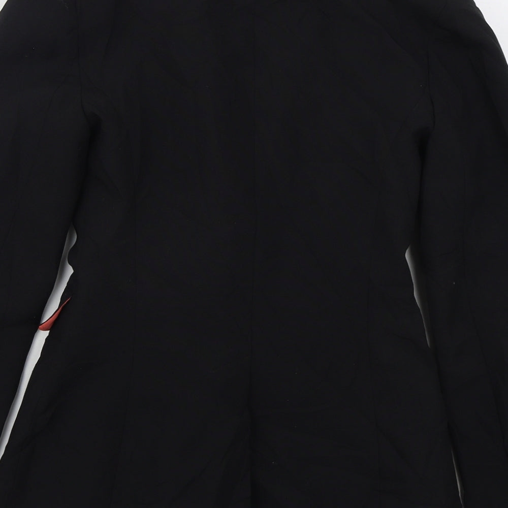Atmosphere Womens Black  Polyester Jacket Suit Jacket Size 8