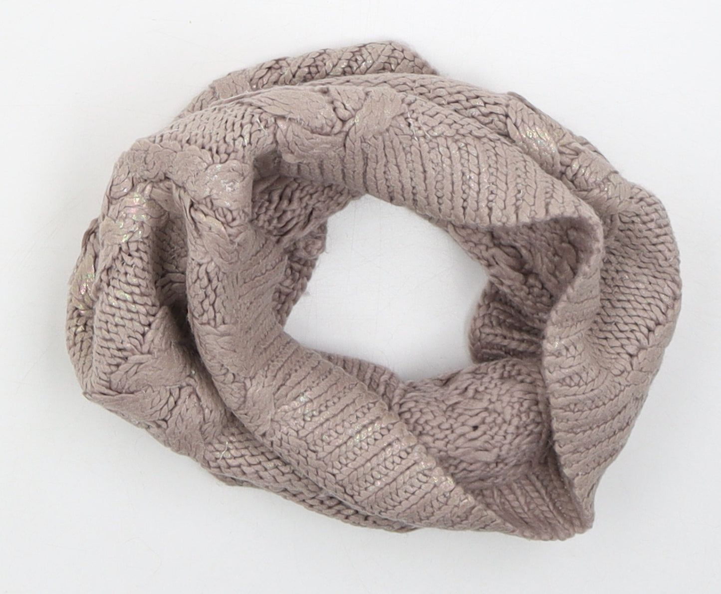 Matalan Womens Pink  Acrylic  Scarf    - Snood