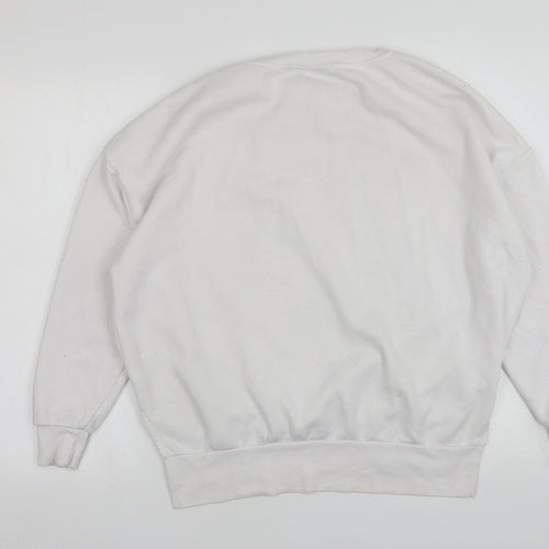 Primark Womens White  Polyester Pullover Sweatshirt Size 10   - Riverdale