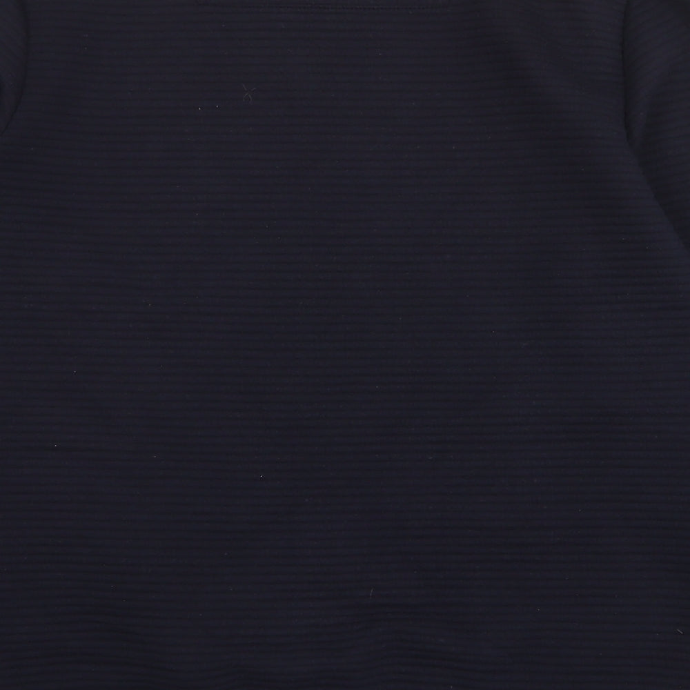 Broken Standards  Mens Blue  Polyester Full Zip Sweatshirt Size M