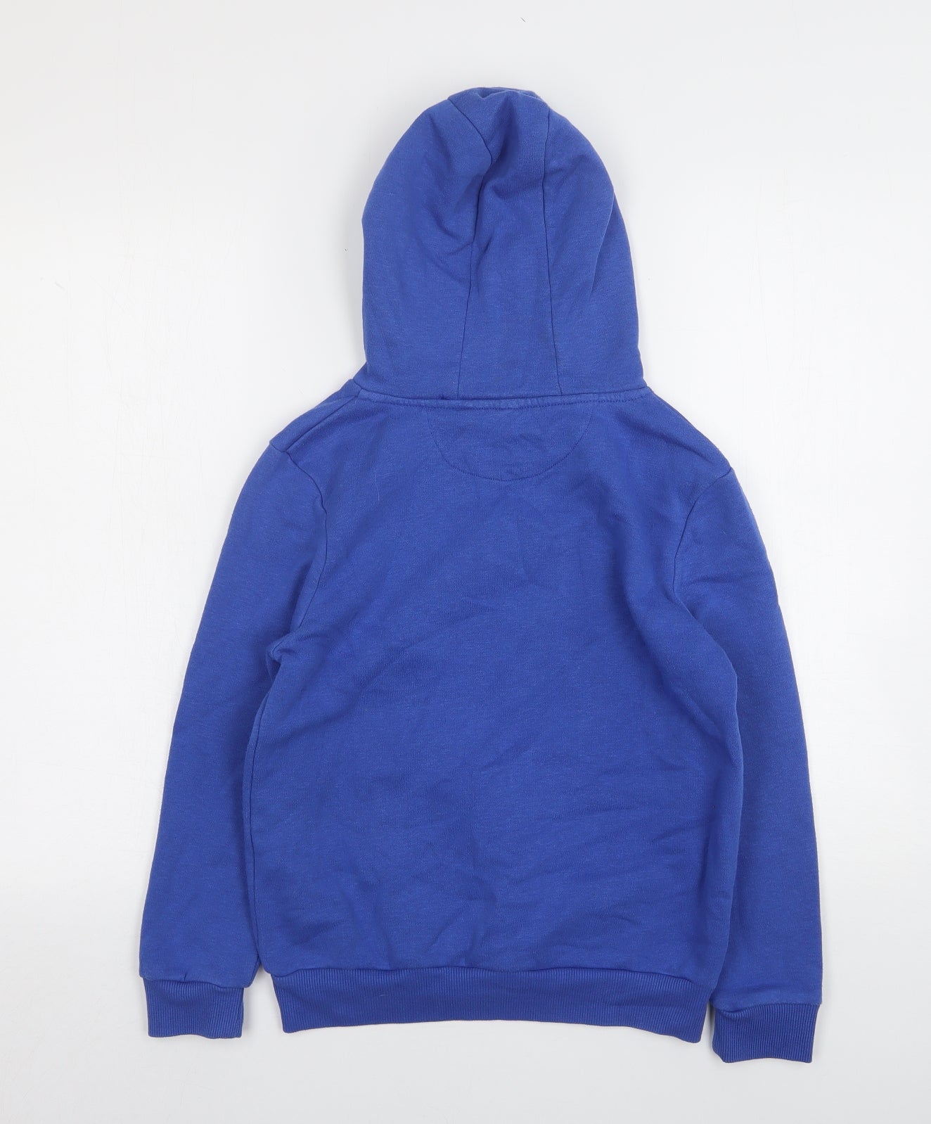 Primark Boys Blue  Cotton Pullover Hoodie Size 9-10 Years