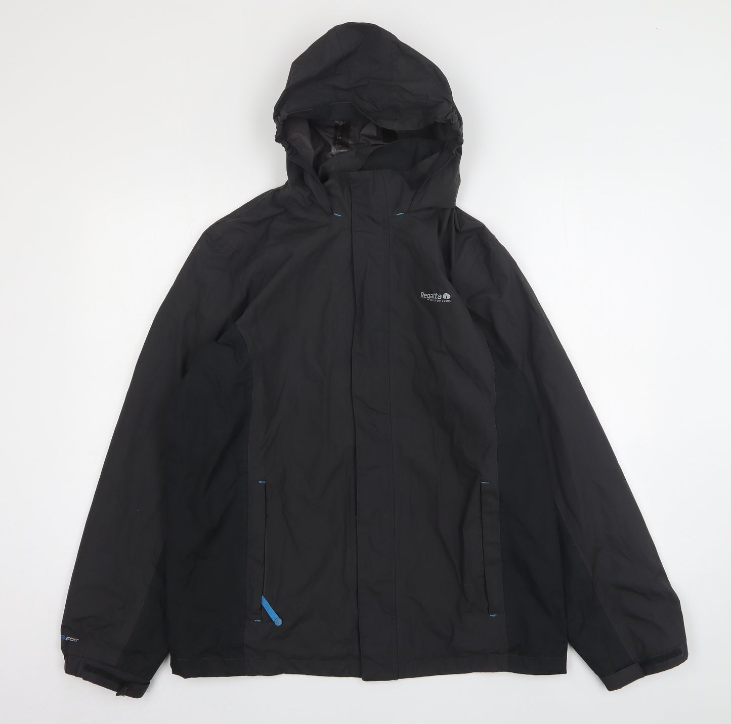 Regatta Boys Grey   Rain Coat Coat Size 14 Years