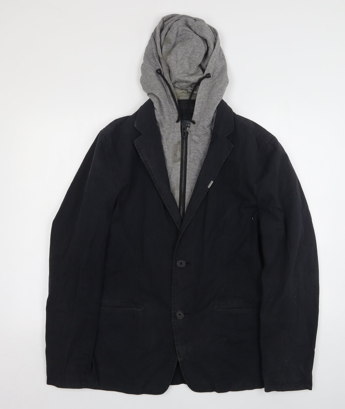 NEXT Mens Blue Striped  Jacket  Size L