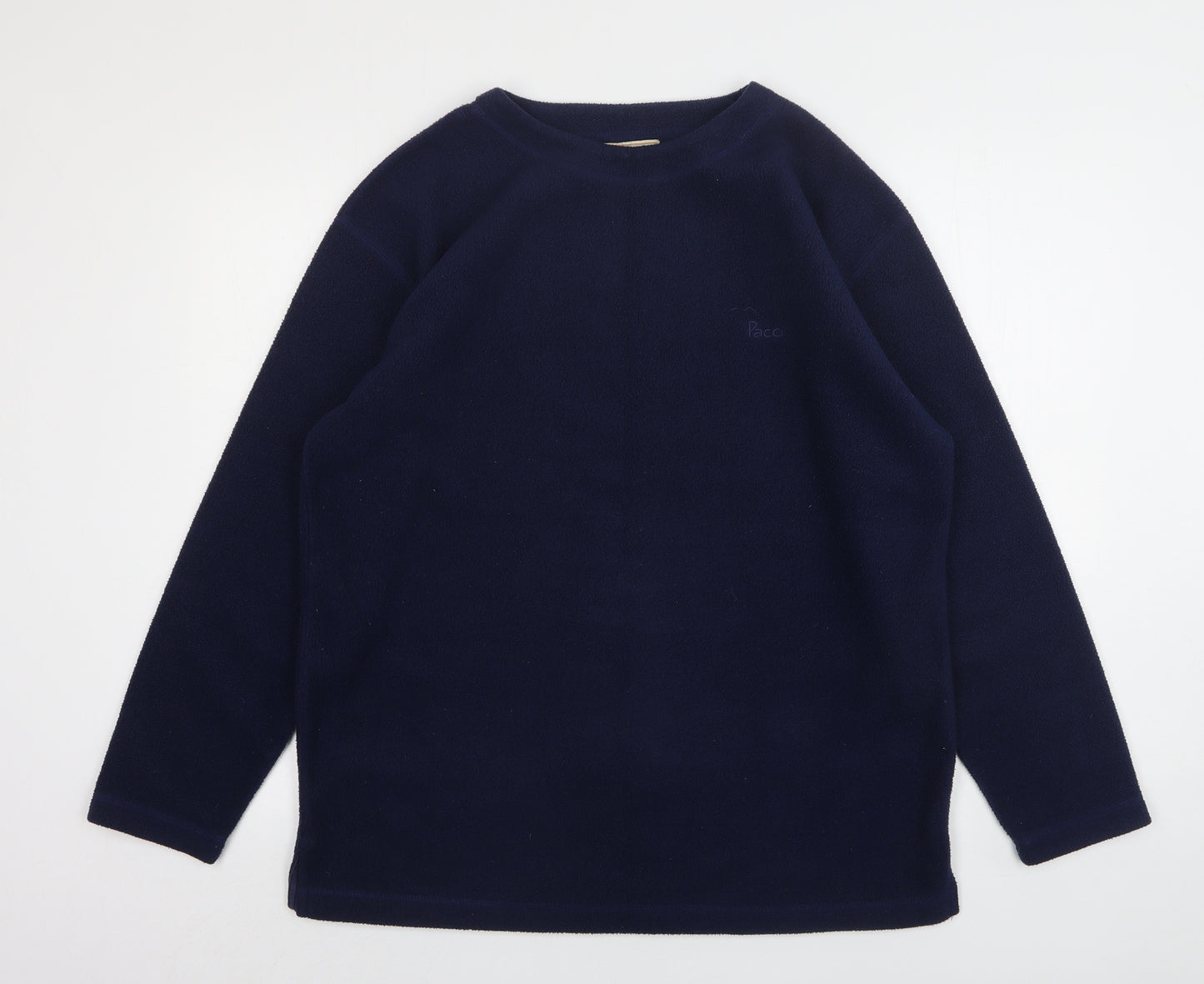 PACO Mens Blue  Polyester Pullover Sweatshirt Size M