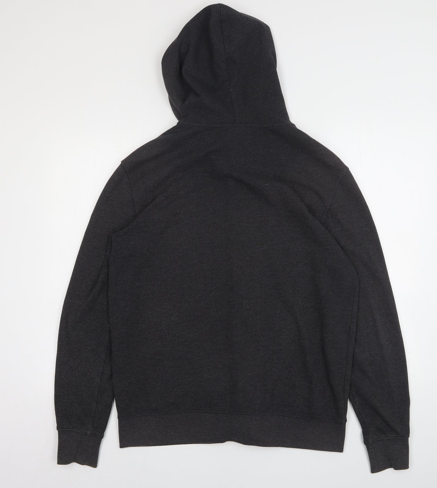 H&M Mens Grey  Cotton Full Zip Hoodie Size M