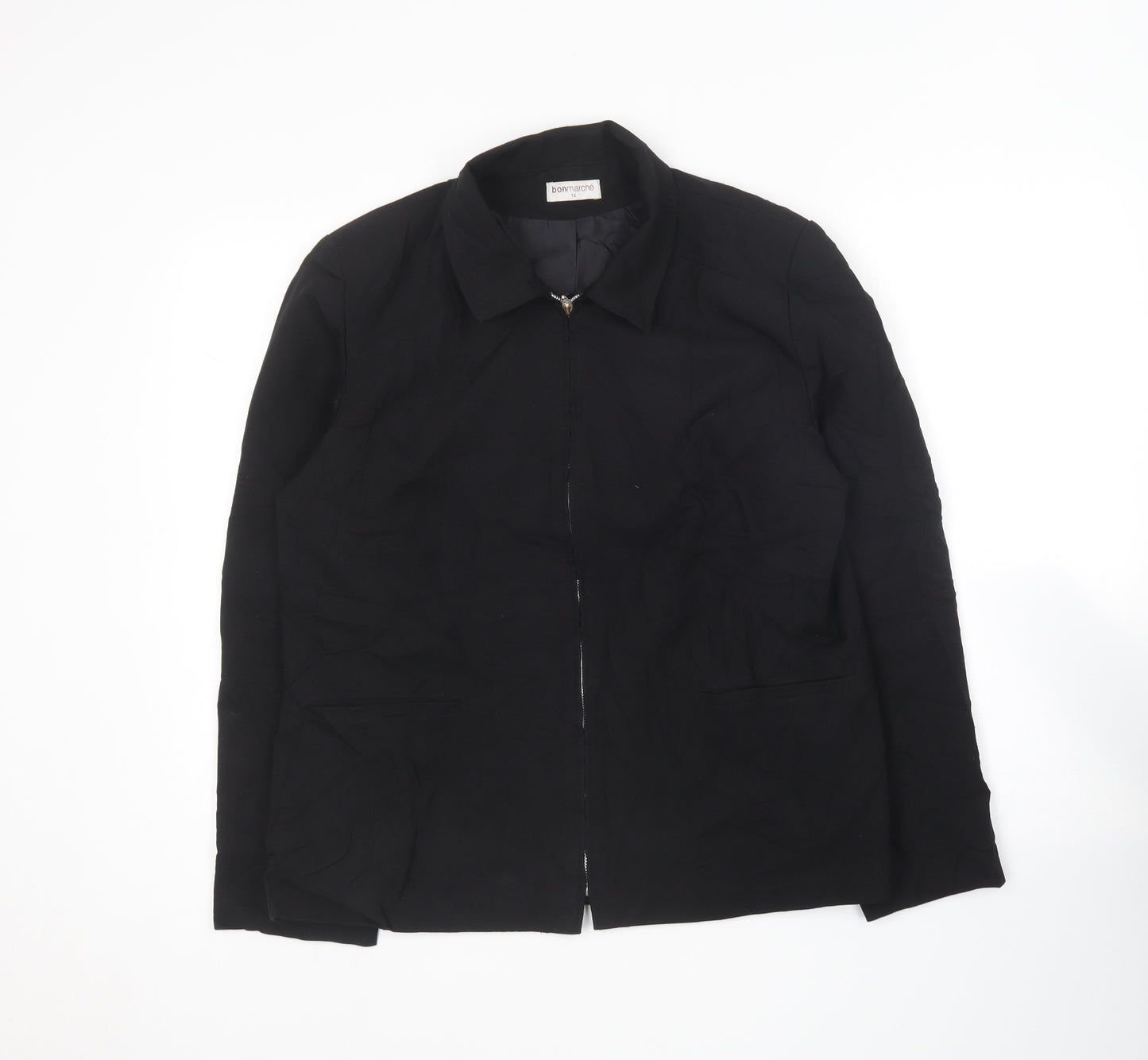 Bonmarché  Womens Black   Jacket Blazer Size 14
