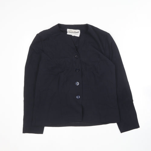Gordon Wyatt Womens Blue   Jacket Blazer Size 10