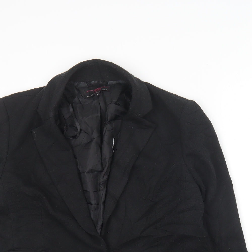 New Look  Womens Black   Jacket Blazer Size 16