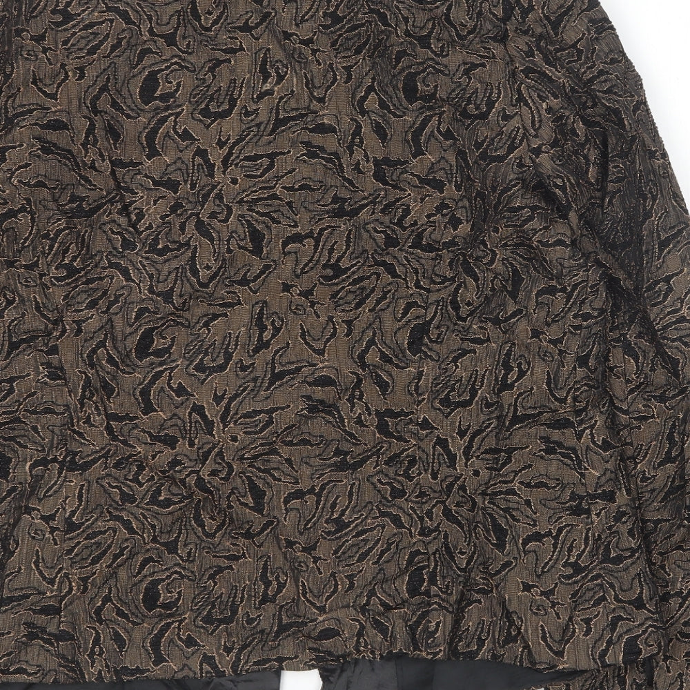 Roman Originals Womens Brown   Jacket Blazer Size 16