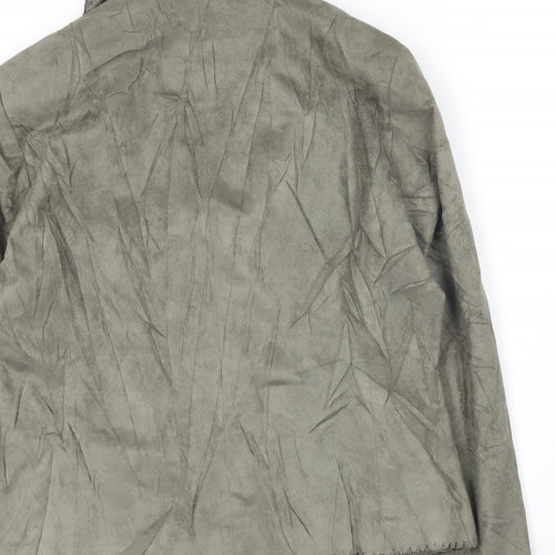 M&Co Womens Green   Jacket Blazer Size 14