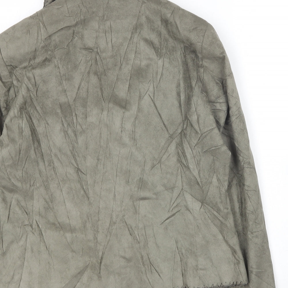 M&Co Womens Green   Jacket Blazer Size 14
