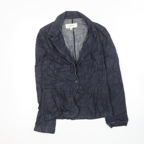 NEXT Womens Blue   Jacket Blazer Size 8