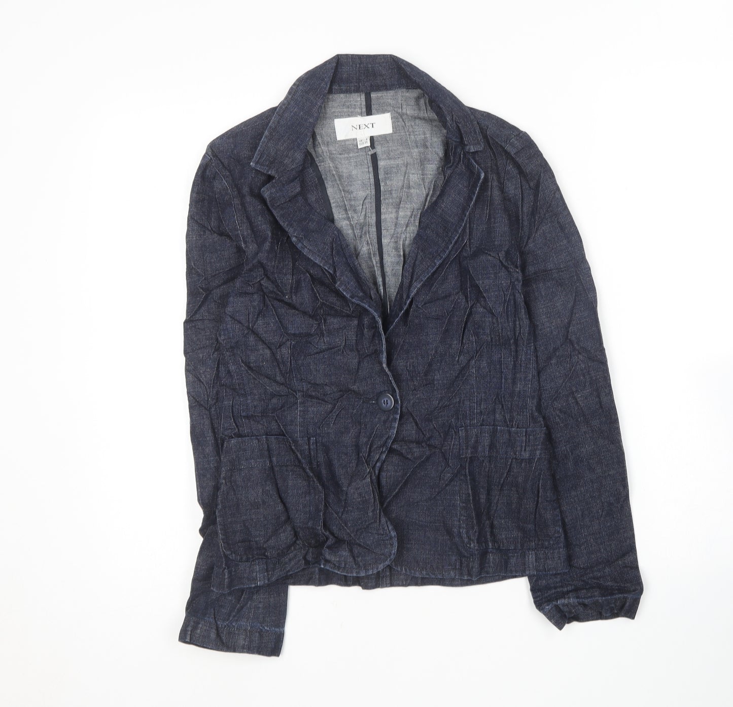 NEXT Womens Blue   Jacket Blazer Size 8