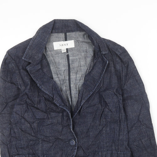 NEXT Womens Blue   Jacket Blazer Size 8