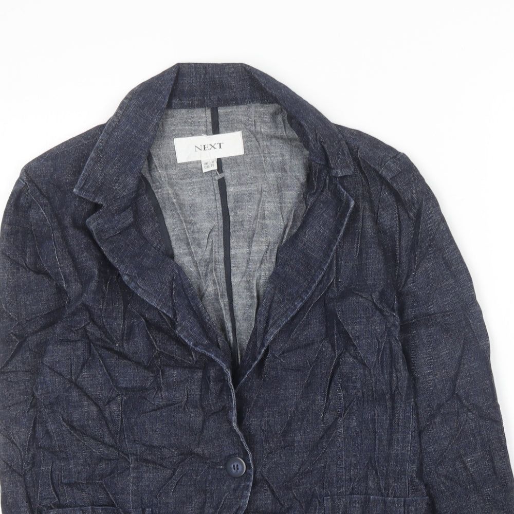 NEXT Womens Blue   Jacket Blazer Size 8