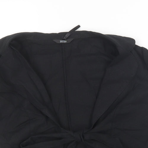 Marks and Spencer  Womens Black   Jacket Blazer Size 10