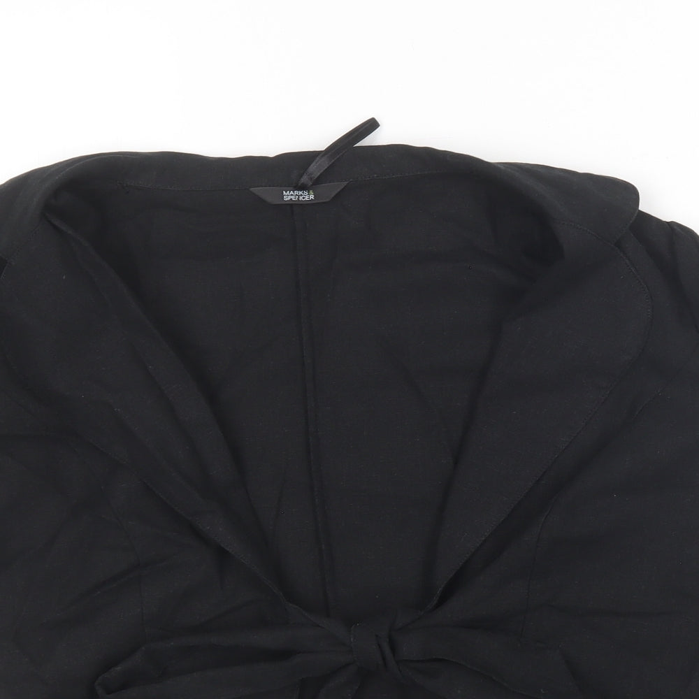 Marks and Spencer  Womens Black   Jacket Blazer Size 10