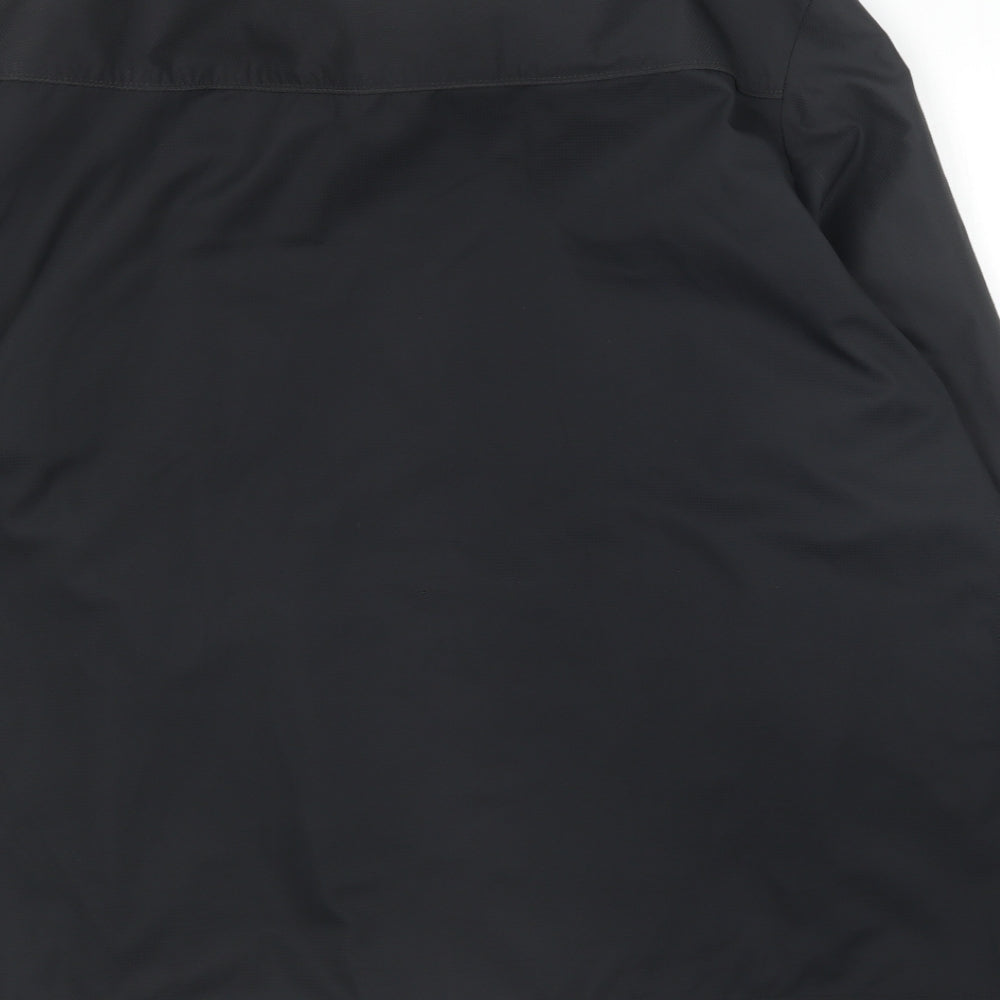 F&F Mens Black   Rain Coat Coat Size 2XL