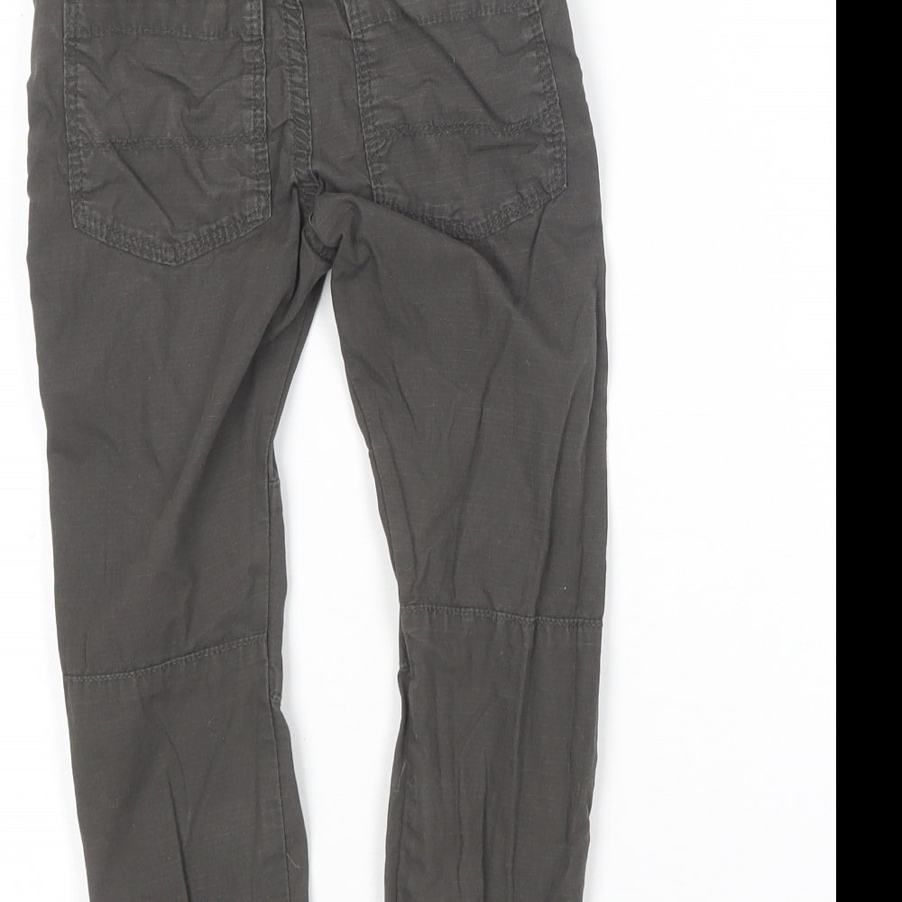 F&F Boys Green  Cotton Cargo Trousers Size 2-3 Years  Regular