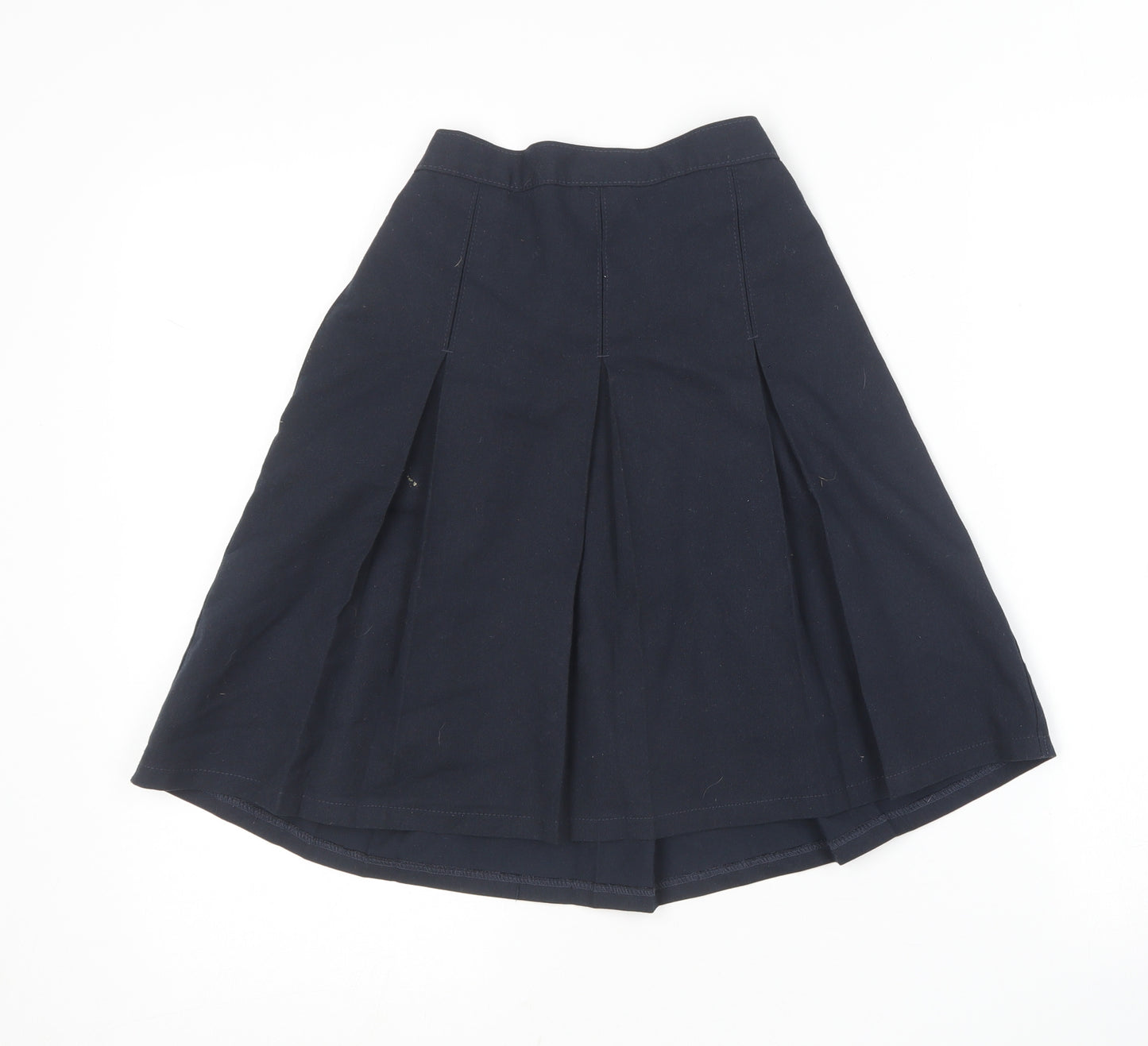 Marks and Spencer Girls Blue  Polyester A-Line Skirt Size 10-11 Years  Regular