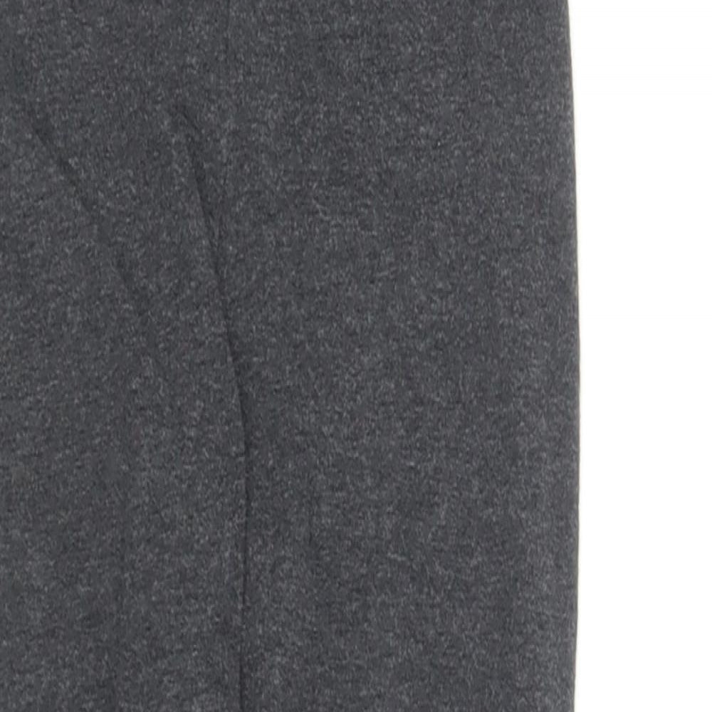 Marks and Spencer Girls Grey  Cotton Jogger Trousers Size 5-6 Years  Regular