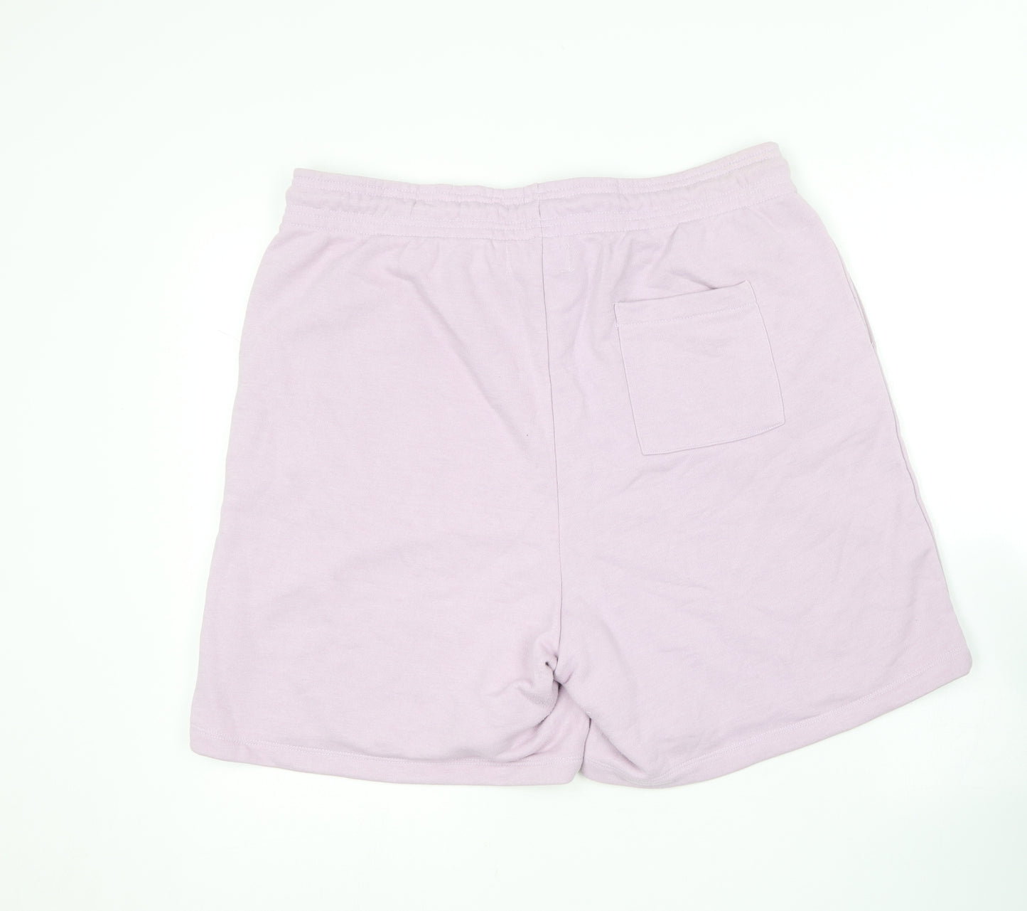 Dunnes Stores Womens Pink  Cotton Sweat Shorts Size L L8 in Regular