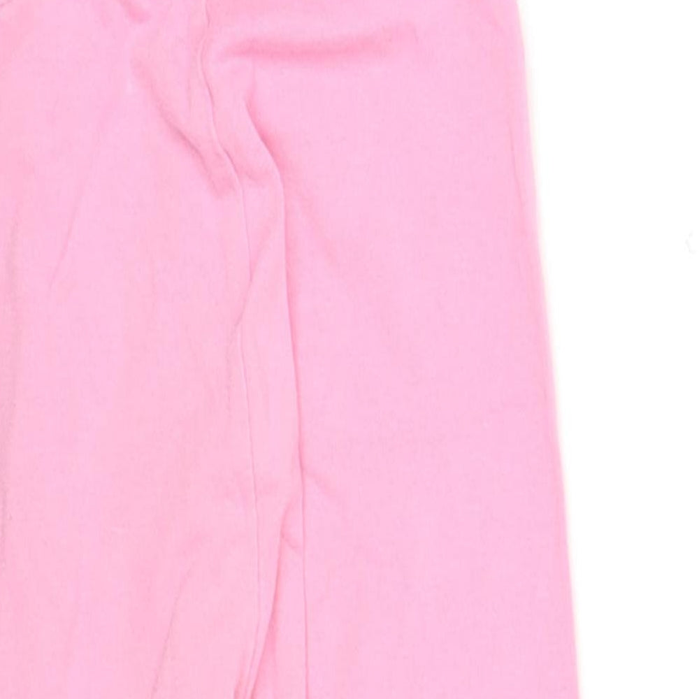 George Baby Pink  Cotton Jogger Leggings Size 18-24 Months