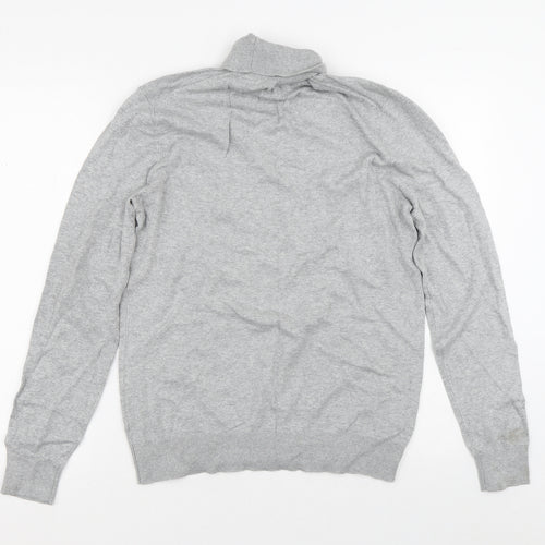 Preworn Mens Grey  Polyester Pullover Sweatshirt Size S
