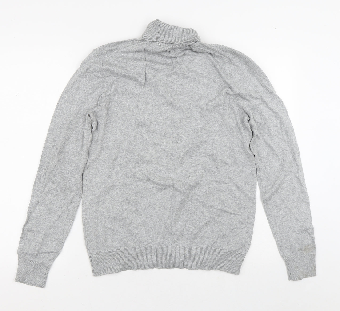 Preworn Mens Grey  Polyester Pullover Sweatshirt Size S